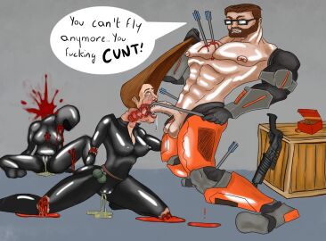 2d arrow black_ops_(half-life) black_ops_assassin blowjob crowbar death dialogue english_text erect_penis erection female female_death female_penetrated gordon_freeman gore half-life half-life_(series) hev_suit human human_female human_male human_only human_penetrated human_penetrating human_penetrating_female human_penetrating_human male male_penetrating male_penetrating_female male_penetrating_human necrophilia oral oral_penetration oral_sex penetration penis sex shotgun speech_bubble straight tears text