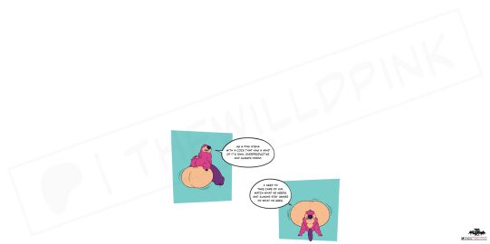 animated anthro balls belly big_balls big_penis expansion expansion_sequence fur genitals hi_res hyena hyper hyper_genitalia jeffrey_taggart male mammal penis pink_body pink_fur purple_nose slideshow solo speech_bubble thewilldpink watermark