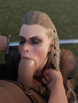 assassin's_creed_(series) blowjob eivor_varinsdottir sword tagme video viking viking_female
