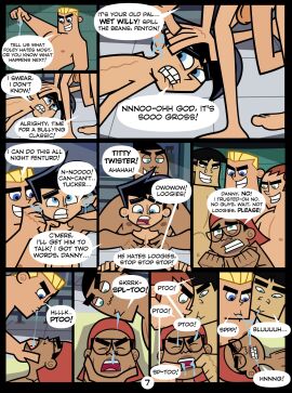 balls bullying danny_fenton danny_phantom dash_baxter ear_fingering erection forced_spit_swallowing gay harzu humiliation kwan male male_focus male_only nervous_erection nickelodeon pain spitting swallowing_spit teenager titty_twister tucker_foley wet_willy young