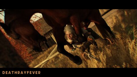 1boy 1girls 3d anal anal_rape anal_sex breasts caught cd_projekt_red ciri clothed deathrayfever female field forced_in_fabric forest horse horse_penis horsecock in_pain male medium_breasts mounted pained_expression penis pinned_down questionable_consent screaming squatting struggling sword the_witcher_(series) the_witcher_3:_wild_hunt trying_to_resist ugly_horse unwilling white_panties zoophilia