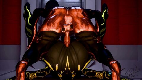 crsovr3d ember_heirloom_(warframe) futa_on_female futanari jiggling_ass mating_press nyx_(warframe) sound tagme video warframe