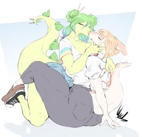 big_ass big_breasts breasts bubble_butt cleavage dullvivid huge_ass huge_breasts tagme thick_thighs wide_hips