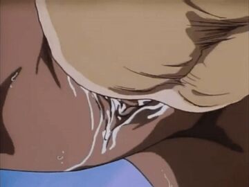 1980s_(style) 1988 1boy animated balls dark-skinned_female dark_skin doggy_style female from_behind guy_youma_kakusei huge_balls huge_testicles large_penis male oldschool penis pussy pussy_juice retro_artstyle sex sex_from_behind straight testicles uchida_yorihisa uncensored