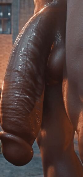 1boy 2024 3d 3d_animation absurdly_large_cock ambiguous_gender animated animated_image balls balls_clench big_penis black_hair breasts calypso_(gir6118) close-up cock completely_nude cropped cropped_image dark_skin enormous_penis fat_cock gigantic_penis half-erect hanging hanging_cock hanging_penis huge_balls huge_thighs human hung hyper large_penis male muscular nude penis penis_focus radroachhd schmeaty_cock sweat sweaty sweaty_body testicles testicles_clench thick thick_penis thick_thighs thighs throbbing throbbing_balls throbbing_penis veins veiny veiny_penis