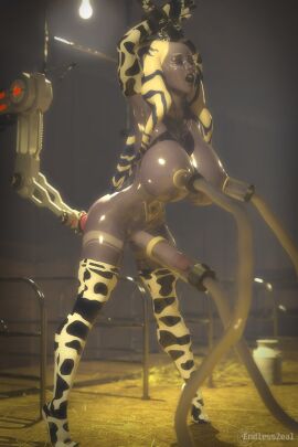 3d breasts cock_milking cow_print endlesszeal farm futanari huge_breasts intersex lactation lekku milking_machine oc penis penis_milking penis_milking_machine star_wars togruta