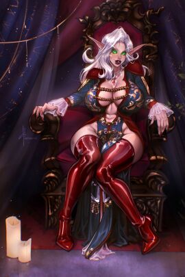 astisemie blood_elf breasts busty elf elf_ears elf_female female female_focus female_only hourglass_figure jess_dayreaver tagme warcraft wide_hips world_of_warcraft