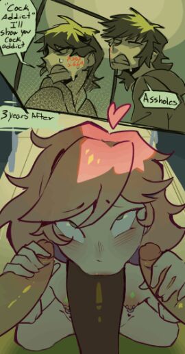 2koma 3boys :>= animated bad_quality big_nipples big_penis blowbang blowjob breasts dark-skinned_male dark_skin deepthroat double_handjob fellatio female femboy feminization foursome green_eyes handjob hormone_breasts huge_cock instant_loss instant_loss_2koma jay_(tottalyaw31rd0) male multiple_boys multiple_males nipple_piercing nipples penis piercing pink_hair plushie pov public public_restroom timeskip tottalyaw31rd0 vertical_video