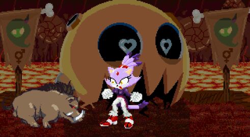 1girls animated anthro blaze_the_cat blush bodily_fluids breasts closed_eyes cum cum_in_pussy cum_inside digital_media_(artwork) domestic_cat domestic_pig duo excessive_cum excessive_genital_fluids felid feline felis female feral genital_fluids gif humanoid interspecies male male/female mammal mykiio nipples open_mouth penetration penis pig pixel_art project_x_love_potion_disaster pussy sega sex sonic_(series) sonic_the_hedgehog_(series) spread_legs suid suina sus_(pig) tongue tongue_out vaginal_penetration wide_eyed wild_boar zoophilia