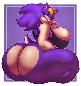 anthro archie_comics ass ass_shot bernadette_hedgehog big_ass big_breasts big_butt blush bra breasts clothed clothing crouching dhx2kartz dominant eulipotyphlan female hedgehog hi_res huge_ass huge_butt hyper mammal presenting presenting_hindquarters sega sitting slightly_chubby slightly_chubby_female sonic_(series) sonic_the_hedgehog_(archie) sonic_the_hedgehog_(comics) sonic_the_hedgehog_(series) sports_bra sportswear teasing thick_thighs underwear wide_hips