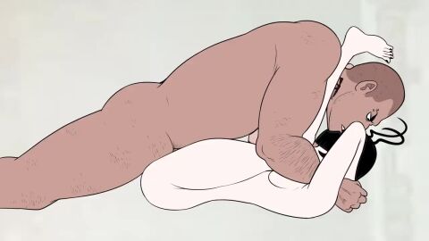 argie_(hellonearthiii) black_hair completely_nude_female completely_nude_male goth_(hellonearthiii) tagme video