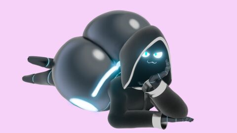 1boy 1femboy 3d 3d_model 3d_render :3 ass ass_focus big_ass clothing femboy gold_(character) huge_ass hyper hyper_ass kein_wal large_ass looking_at_viewer male robot robot_femboy robot_humanoid robot_joints smile smug smug_face smug_grin smug_smile tagme thick thick_ass thick_legs thick_thighs wide_ass wide_hips wide_thighs