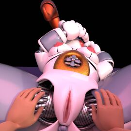 1girls 3d accurate_body_type animatronic anus breasts circus_baby circus_baby_(fnaf) circus_baby_(original) clitoris female five_nights_at_freddy's five_nights_at_freddy's:_sister_location male medium_breasts nipples oldladydoodles pink_nipples pov pov_male pussy robot robot_girl robot_humanoid straight twintails vagina