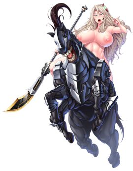 big_breasts blonde_female blonde_hair breasts cg female game game_cg huge_breasts large_breasts