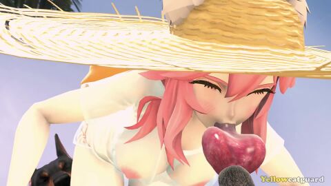 3d animated bestiality blowjob canine cum cumshot dog fate/grand_order fate_(series) fellatio sound source_filmmaker tagme tamamo_no_mae_(fate) video yellowcatguard