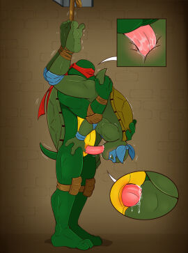 2_toes 3_fingers 69_position absurd_res anal anthro anthro_only anus ass bodily_fluids bondage bound brother brother_(lore) brothers_(lore) closed_eyes digital_media_(artwork) dripping duo erection feet feet_tied fellatio fingers gay genitals hi_res in-franchise_crossover incest_(lore) leonardo leonardo_(tmnt) male male/male male_penetrated male_penetrating male_penetrating_male mishajeans open_mouth oral oral_penetration penetration penile penis raphael raphael_(tmnt) reptile restraints rimming rimming_male rope rope_bondage saliva saliva_drip saliva_on_anus scalie sex shell sibling_(lore) simple_background soles standing standing_69_position standing_sex tail teenage_mutant_ninja_turtles tmnt_1987 tmnt_2003 toes tongue tongue_out turtle upside-down upside_down_fellatio