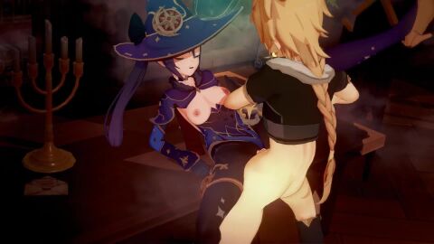 1boy 1girls 3d 3d_animation aether_(genshin_impact) animated anti-ntr ass balls ballsack big_cock big_penis big_testicles blonde_hair blonde_hair_male blonde_male blue_hat bouncing bouncing_breast bouncing_breasts breasts cock cum cum_drip cum_dripping cum_dripping_out_of_pussy cum_in_pussy cum_inside cumming cumming_in_pussy cumming_inside cumming_together cumming_while_penetrated cumming_while_penetrating erect_penis erection fat_ass fat_butt female female_orgasm female_penetrated genshin_impact hair hat hoyoverse huge_balls huge_cock koikatsu large_cock large_penis large_testicles long_hair male male/female male_penetrating male_penetrating_female medium_breasts mihoyo mona_(genshin_impact) no_sound orgasm peace_sign penetration penis purple_hair purple_hair_female pussy sex sex_on_table shorter_than_30_seconds spread_legs squirting straight straight_sex table table_sex tagme testicles thick thick_ass throbbing throbbing_penis thrusting thrusting_into_pussy vaginal_penetration vaginal_sex video