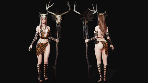 1girls 3d 3d_(artwork) 3d_model 3d_render big_breasts bone_necklace breasts digital_media digital_media_(artwork) face_markings facepaint facial_markings feet female fit fit_female gladiator_sandals human human_shaman idafaber light-skinned_female light_skin light_skinned_female markings pagan paganism primal seer sexy sexy_body shaman shamaness skull staff thighs tribal tribal_female tribal_markings tribal_paint tribal_spellcaster unity_(engine) unreal_engine witch