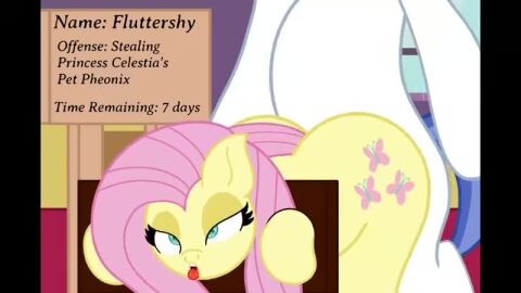 backshot deepshadeofred fluttershy_(mlp) friendship_is_magic front_view my_little_pony tagme video