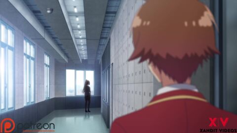 anime big_breasts classroom_of_the_elite kiyotaka_ayanokoji pussy sae_chibashira sucking_penis tagme titjob video xandit