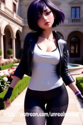 ai ai_generated animated big_hero_6 breasts dancing disney gogo_tomago marvel nsfw nudity sexy_pose tagme teasing unrealreelz video