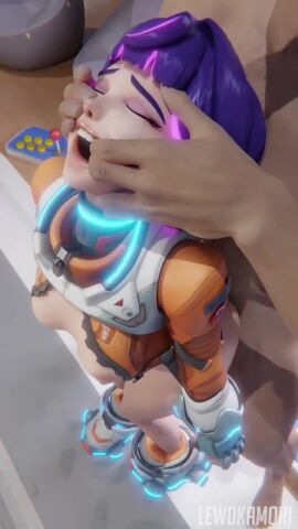 1boy 1girls 3d 3d_animation animated breasts breasts_out female female_penetrated from_behind from_behind_position juno_(overwatch) lehornysfx lewdkamori light-skinned_female light-skinned_male light_skin moan moaning opennsfwsp overwatch_2 penetration sex sound sound_effects strawbrrytr1pz tagme tits_out video