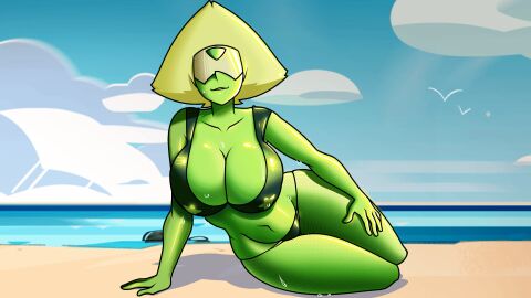 1080x1920 1girls animated ass background beach beach_background big_ass bikini bikini_bottom bikini_top bird birds blonde-haired_female blonde_female blonde_hair breasts cartoon cartoon_network cloud detailed_background eyes_covered fat_ass female female_only flipaclip gem_(species) gif_version green_body green_skin hand_on_leg hanging_breasts hd hd_(traditional) high_resolution highres huge_ass huge_breasts huge_thighs large_ass lenses ocean panties papriko peridot_(steven_universe) shortstack sky smile smiling smiling_at_another smiling_at_viewer smirk smirking smirking_at_viewer steven_universe steven_universe:_the_movie steven_universe_future sweat sweatdrop sweating sweaty swimsuit thick_ass thick_thighs thighs thunder_thighs visor wide_hips