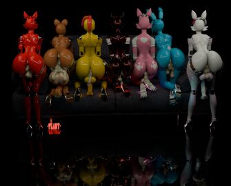 3d 4k absurd_res android animal_genitalia animal_penis animatronic anus ass aurora_(oc) avian bear big_ass big_butt big_penis bird blender_cycles bodily_fluids canid canine chicken clothing crossed_legs cum equine_genitalia equine_penis female femboy five_nights_at_freddy's five_nights_at_freddy's_2 footwear fox foxy_(fnaf) freekiller furniture genital_fluids genitals glowing_body_parts group hands_on_lap hearts_(oc) hi_res high_heels kneeling lagomorph leaking_cum leporid machine male male/male mangle_(fnaf) metallic_body penis rabbit rear_view robot scottgames shoes small_penis sofa standing toy_bonnie_(fnaf) toy_chica_(fnaf) toy_freddy_(fnaf)