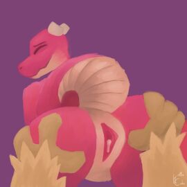 2024 after_sex all_fours anthro arm_tuft artist_name ass bodily_fluids broken_horn canid canine canis closed_eyes colored cum cum_in_pussy cum_inside digital_drawing_(artwork) digital_media_(artwork) dragon duo english_text female from_behind_position fur genital_fluids genitals hand_on_ass hand_on_butt hi_res horn koffeecake male male/female mammal mouth_closed multicolored_body mythological_creature mythological_scalie mythology nude portrait presenting presenting_hindquarters presenting_pussy pussy red_(sluggabed) red_body red_pussy red_tail scalie sex signature simple_background smile spread_pussy spreading tail text tuft wingless_dragon