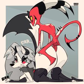 adopted adopted_daughter adoptive_father all_fours anal anal_sex angry anthro ass ass_up balls big_ass big_breasts big_butt black_body black_fur blitzo_(helluva_boss) bodily_fluids bottom_heavy breast_squish breasts canid canid_demon canine canis chelo child_bearing_hips clenched_teeth clothing cum daughter demon digital_media_(artwork) doggy_style duo erection father father_and_child father_and_daughter father_penetrating_daughter female female_penetrated from_behind_position fur genital_fluids genitals grey_body grey_fur grey_hair growling hair hellhound helluva_boss hi_res horn huge_ass huge_breasts huge_butt humanoid humanoid_genitalia humanoid_penis imp incest indirect_incest inseki kneeling legwear loona_(helluva_boss) male male/female male_penetrating male_penetrating_female mammal multicolored_body mythological_canine mythological_creature mythology nude on_elbow open_mouth parent parent_and_child parent_and_daughter penetration penile penis pseudo_incest rear_view red_body red_sclera red_skin sex silver_hair simple_background size_difference smaller_male smile squish step-incest stepdaughter stepfather stepfather_and_stepdaughter tail teeth thick_thighs thigh_highs thunder_thighs two-tone_body white_body white_fur white_skin wide_hips wolf