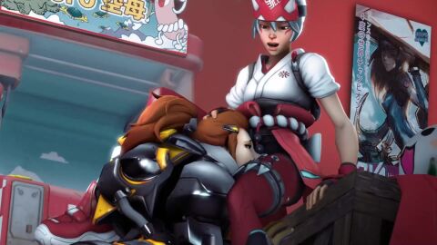 1futa 1girls 3d 3d_animation 3d_model all_the_way_through all_the_way_to_the_base animated animation blizzard_entertainment blowjob blowjob_face brigitte brigitte_lindholm cum cum_in_mouth cum_in_throat cum_inside curvy curvy_body curvy_female deepthroat ejaculation excessive_cum futa_on_female futadom futanari huge_balls huge_cock kiriko_(overwatch) kiriko_kamori longer_than_30_seconds mp4 ngt95 oral oral_penetration oral_sex overwatch overwatch_2 rough_sex sex sound sound_edit sound_effects sound_warning source_filmmaker sucking sucking_penis tagme thick_penis thick_thighs thighs video video_games