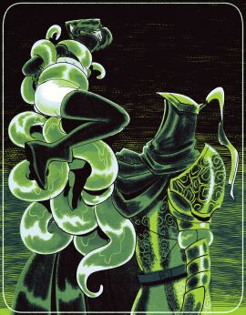 1boy 1cuntboy 1girls anal androgynous armor arms_behind_back artorias_the_abysswalker ass black_legwear black_thighhighs blush chique_(taylor_titmouse) clothed_sex clothing cuntboy dark_souls female fromsoftware green_tentacles green_theme intersex knight legs_together male male_on_cuntboy mouth_mask nonbinary original_character penetration pussy restrained restricted_palette sex short_hair suspension taylor_titmouse tentacle tentacle_grab tentacle_sex thighhighs uncensored vaginal_penetration