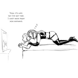 1boy 1girls 2d black_and_white boot_fetish boots breasts celera_prime couple couple_(romantic) couple_sex cute dominant_female dominatrix domme domme_girl_and_gamer_boy elbow_gloves english english_text female femdom femdom_caption foot_fetish footwear funny gamer gaming gaming_headset gaming_while_penetrated gentle_femdom gloves goth_girl goth_girl_and_gamer_boyfriend high_heel_boots high_heels latex latex_boots latex_gloves leather leather_boots leather_gloves long-haired_female long_hair male meme monochrome olivia_(celera_prime) original original_character original_characters patent_boots pegging romantic shoe_fetish shoes strap-on strapon strapon_in_ass strapon_sex submissive_male thigh_boots thighhigh_boots thighhighs thighs wholesome