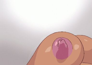 1girls animated breast_grab breast_rub breasts cleavage dark-skinned_female dark_skin disembodied_hands eiden erect_nipples female gg_quatre gigantic_breasts gri_gri grinis_quatre_gricom haku_nyu_mu huge_breasts huge_nipples lips nipples purple_eyes red_lipstick white_hair