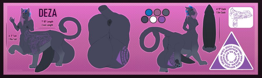 absurd_res anus aramisstargazer ass balls big_balls big_penis breasts demon deza_(redtint) genitals herm hi_res huge_balls huge_cock hyper hyper_balls hyper_genitalia hyper_penis intersex model_sheet penis solo succubus tattoo taur vulva