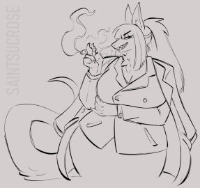 big_breasts breasts cleavage female huge_breasts saintsucrose tagme thick_thighs wide_hips