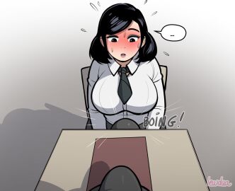 2futas bulge chloe_(lewdua) exhibitionism futa_only futa_pov futa_with_futa futanari intersex lewdua looking_at_bulge looking_at_penis magali_(lewdua) penis penis_awe pov school_uniform solo_focus text