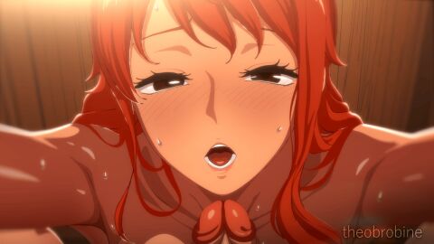 1boy 1futa animated aroused ass ass_up ass_visible balls balls_deep big_penis breasts completely_nude female futanari happy_sex hi_res huge_breasts huge_cock human human_male intersex long_hair looking_pleasured male male_on_futa nami_(one_piece) nude one_piece orange-haired_female orange_hair paizufella paizuri paizuri_lead_by_female penis pov pov_male puffy_areola saliva_on_penis sloppy sloppy_blowjob sucking_penis swallow swallowing_cum sweat sweatdrop tagme theobrobine threesome tongue_out tongue_out_blowjob veiny_penis workout_inspo