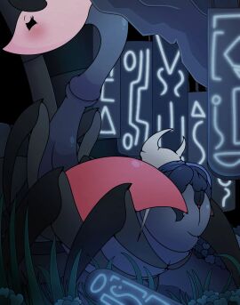 animated anthro arthropod arthropod_abdomen arthropod_abdomen_genitalia arthropod_abdomen_pussy balls bodily_fluids buzzindorf cum digital_media_(artwork) duo erection female feral from_behind_position genitals hi_res hollow_knight horn humanoid_genitalia humanoid_penis insects interspecies long_neck male male/female male_penetrating mammal no_sound nude penetration penile penis protagonist_(hollow_knight) pussy sex short_playtime size_difference small_dom_big_sub smaller_male solid_eyes team_cherry vessel_(species) willoh_(hollow_knight)