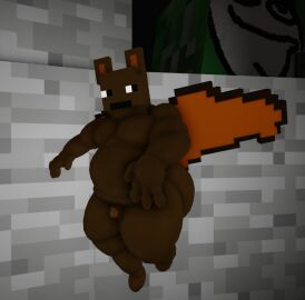 1boy 3d :eyes: bat bat_(minecraft) bat_wings big_ass_(male) brown_skin chubby clueless creeper_(minecraft) fat_ass femboy meme minecraft minecraft_mob naked plump_ass roblox roblox_studio side_eye small_body small_male small_penis small_sized_male tagme this_sucks what why