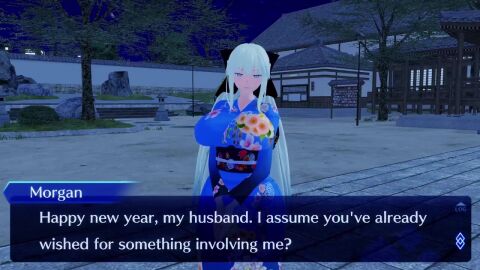 1girls 2boys 3d areolae blue_bra blue_eyes blue_gloves blue_lingerie blue_panties blush bra breasts cuckold_pov cum dark-skinned_male dark_skin disappointed ejaculation english_text fate/grand_order fate_(series) gloved_handjob gloves handjob huge_breasts husband_and_wife light-skinned_female light-skinned_male light_skin lingerie lingerie_only looking_at_viewer male_pov morgan_le_fay_(fate) nipples panties penetration penis penis_size_difference pov qosguy sex small_penis small_penis_humiliation sound tagme talking_to_viewer text text_box vaginal_penetration video white_hair wife yukata