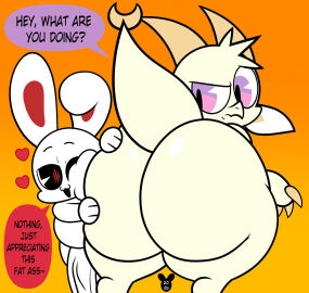 2024 2024s 2025 2025s agender agender_pride_colors ass butt buzzfeed buzzfeed_animation_lab chikn_nuggit fan_art fanart fwench_fwy fwench_fwy_(chikn_nuggit) hiroberserk hugging iscream iscream_(chikn_nuggit) kyra_kupetsky male orange_background penis tagme yellow_background youtube youtuber yt_shorts