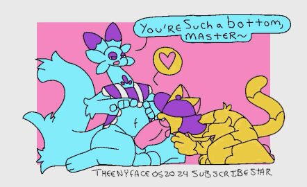 animated anthro balls baseball_cap bedroom_eyes big_penis blue_body blue_fur bodily_fluids chillet clothed clothing clothing_lift deepthroat degradation dialogue domestic_cat duo felid feline felis fellatio femboy fur gay genitals hat headgear headwear humanoid_genitalia humanoid_penis kneeling loop maid_uniform male male/male mammal narrowed_eyes oral oral_penetration pal_(species) palworld pawpads penetration penis pocketpair saliva seductive tail theenyface uniform yellow_body yellow_fur