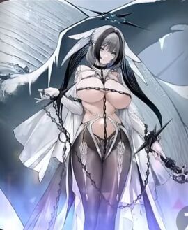 advertisement breasts echocalypse eton_(echocalypse) female game_screenshot huge_breasts tagme