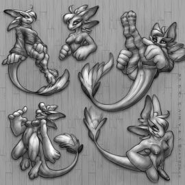 1:1 4_ears anus avali bedroom_eyes big_hands breasts clothed clothing female footwear generation_2_pokemon genitals hi_res humanoid_genitalia humanoid_penis hybrid_genitalia hybrid_penis knot knotted_humanoid_penis legendary_pokemon lugia lying male multi_ear narrowed_eyes nintendo nipples on_back penis pokemon pokemon_(species) presenting pussy seductive socks solo sweater topwear umamipenis