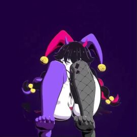 1futa 1girls 2025 3d animated ass asshole bodily_fluids bouncing_breasts breasts breasts_out clown clown_girl colonalcbplayer cum cum_explosion dark-skinned_futa dark_skin excessive_cum feet female futa_on_female futanari geministarsign hat intersex jester jester_girl jiggling_breasts long_hair longer_than_one_minute monsterbox no_sound original_character pasties penetration presenting presenting_pussy psydevil pussy riding sex sound sound_edit straight straight_sex tagme thighhighs tongue tongue_out vagina vaginal_penetration video white_body