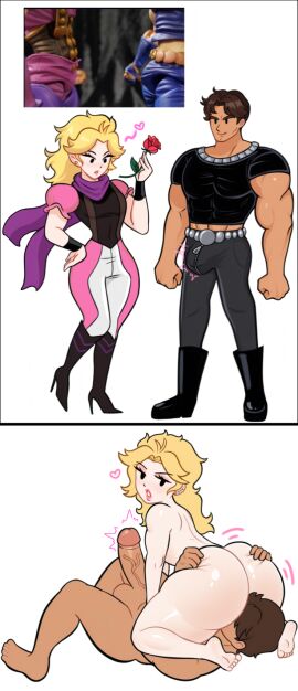2boys ambush_(trap) ass bishonen blonde-haired_male blonde_hair brown_hair bubble_ass bubble_butt bussy comic dio_brando dot_eyes eating_ass effeminate erect_nipples erection facesit facesitting fat_ass fat_ass_femboy femboy figure flamboyant fully_nude funny gay gay_domination gay_rimjob gay_sex holding_rose huge_ass huge_ass_(male) huge_cock jjba jojo's_bizarre_adventure jonathan_joestar large_ass large_butt light-skinned_male light_skin male male/femboy male/male mob_face muscular muscular_male nipples nude oval_eyes ove pale-skinned_male pale_skin penis penis_awe penis_size_difference phantom_blood pretty_boy rimjob rimming rimming_femboy rimming_male rose size_comparison size_difference solid_eyes solid_oval_eyes vampire wholesome yaoi