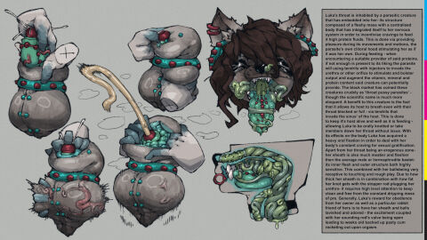 absurd_res ahe_gao animal_genitalia anthro anthro_urethral_insertion balls big_balls bodily_fluids cum duo felid futa_urethral_insertion futanari genital_fluids genital_piercing genitals herm hi_res intersex intersex/intersex lagomorph leporid long_tongue looking_pleasured luka_(sintet6) mammal parasite penile_urethral_insertion penis penis_piercing piercing rabbit sheath sheath_play sintet6 story_in_picture throat tongue tsugumi urethral urethral_insertion x-ray_vision