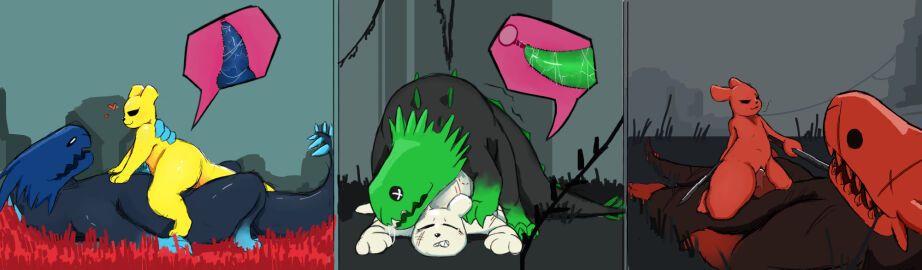 3_fingers ambiguous_penetration anthro anthro_on_feral bite_mark black_body black_grass black_sclera blue_face blue_lizard_(rain_world) blue_markings blue_penis bodily_fluids breath cat_smile claws clenched_teeth closed_eyes cowgirl_position cutaway dominant dominant_anthro dominant_female dominant_feral dominant_male dorsal_ridge duo eyelashes female female_rape female_raped female_raping_male feral fingers from_behind_position from_front_position genital_fluids genitals grass green_face green_lizard_(rain_world) green_markings green_penis grey_sky hand_on_back hand_on_chest hand_on_shoulder head_ridge heart_symbol hi_res holding_melee_weapon holding_object holding_weapon holemann hunter_(rain_world) internal internal_vaginal leg_markings lidded_eyes lizard_(rain_world) lying male male/female male_rape male_raped male_raping_female markings melee_weapon monk_(rain_world) mounting multiple_images on_back on_bottom on_front on_top open_mouth outside penetration penile penile_penetration penis penis_in_vagina pinned pinned_to_ground plant polearm predator/prey prone_bone_position pupils pussy rain_world red_body red_face red_grass red_lizard_(rain_world) red_markings red_penis role_reversal round_ears ruins saliva saliva_string scratches semi-anthro sex sharp_teeth simple_eyes sky slugcat socks_(marking) spear speed_bump_position submissive submissive_anthro submissive_female submissive_feral submissive_male survivor_(rain_world) tail tail_ridge teeth threatening threatening_with_weapon uterus vaginal_fluid_string vaginal_fluids vaginal_fluids_on_penis vaginal_penetration videocult vines vulva weapon welling_tears white_body white_pupils x_pupils yellow_body zoophilia