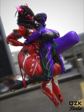 3d 3d_(artwork) big_breasts big_penis breasts character_request cleavage female huge_breasts huge_cock male penis qzk_forte sex tagme thick_thighs valkyr_(warframe) warframe wide_hips wisp_(warframe)